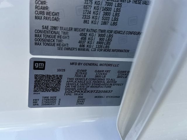 2026 Chevrolet Silverado 1500 LT (2FL)