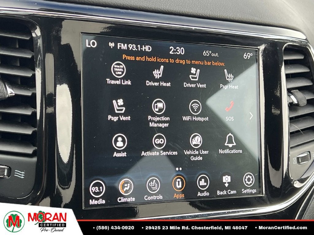 2020 Jeep Grand Cherokee Overland 4x4