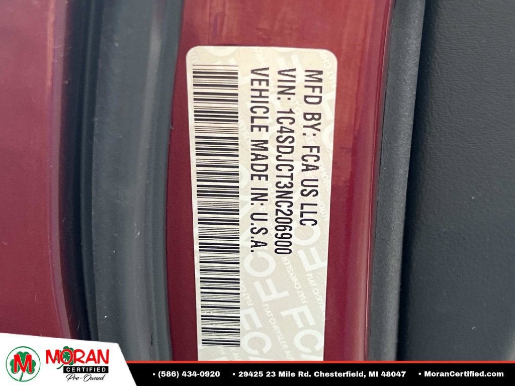 2022 Dodge Durango R/T Plus