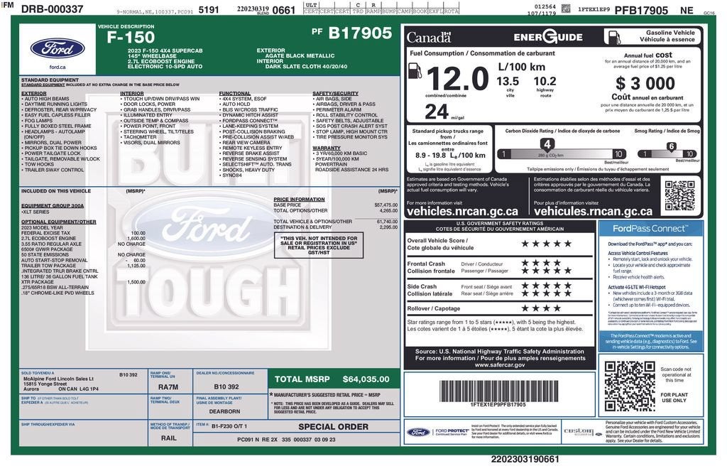 2023 Ford F-150 XL