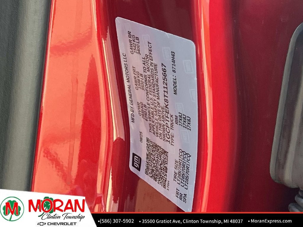 2026 Chevrolet Colorado ZR2