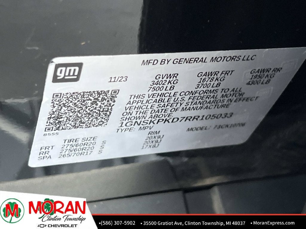 2024 Chevrolet Tahoe Z71