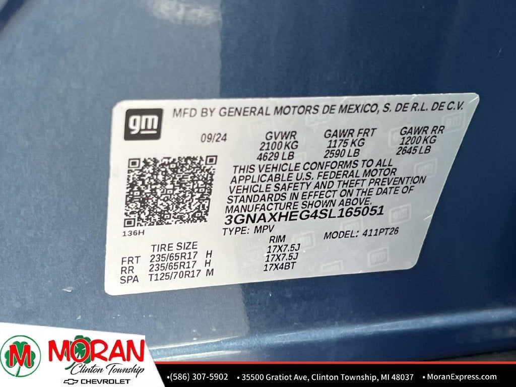 2025 Chevrolet Equinox LT