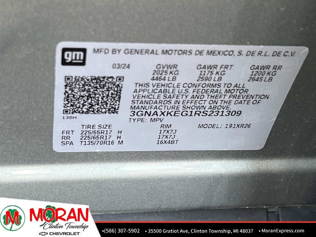 2024 Chevrolet Equinox LT