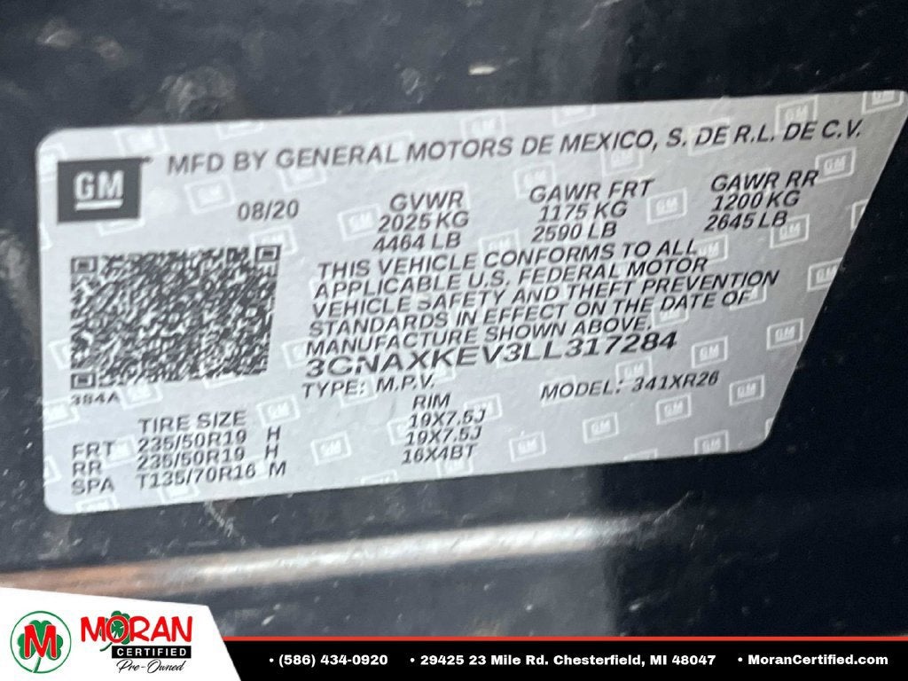 2020 Chevrolet Equinox LT