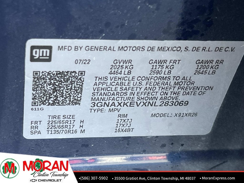 2022 Chevrolet Equinox LT