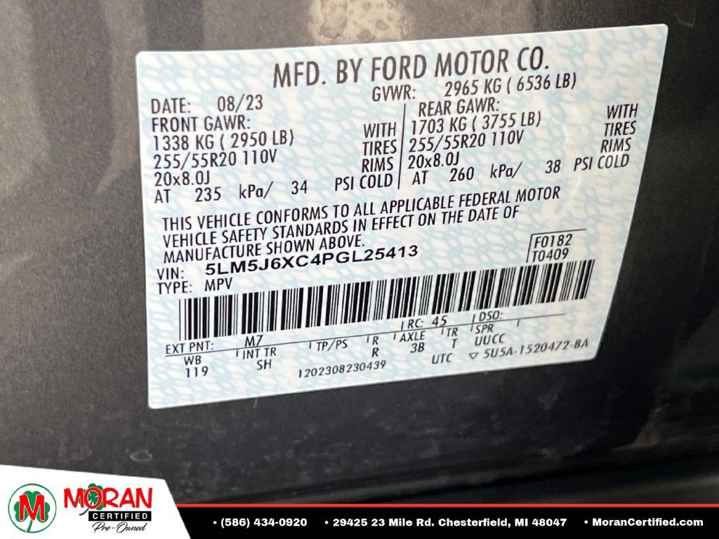 2023 Lincoln Aviator Standard