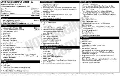 2023 Buick Encore GX Select