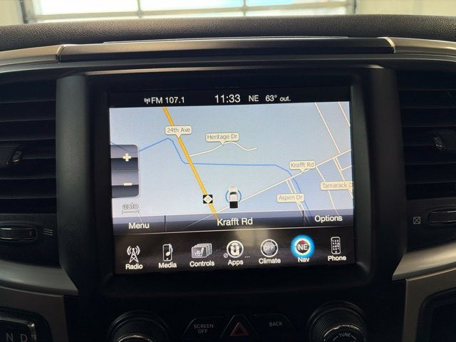 2017 RAM 1500 Big Horn Crew Cab 4x4 5'7' Box