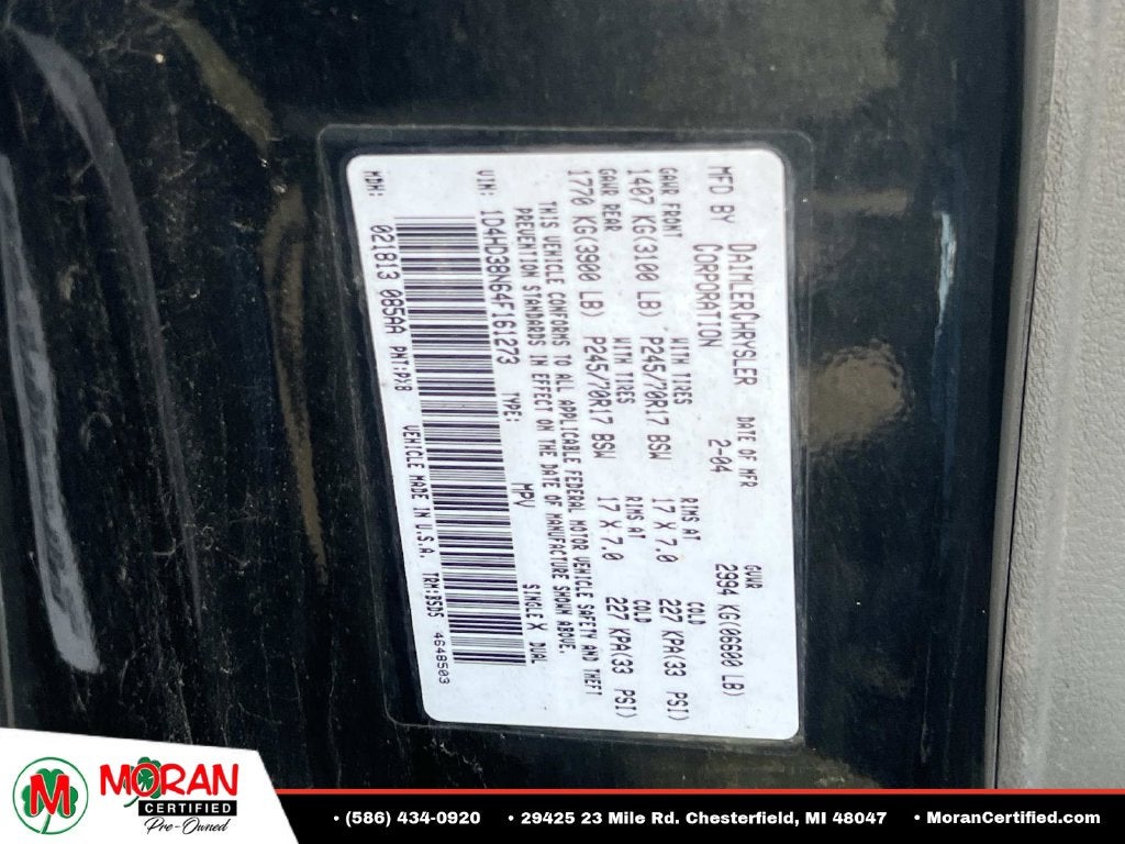 2004 Dodge Durango ST
