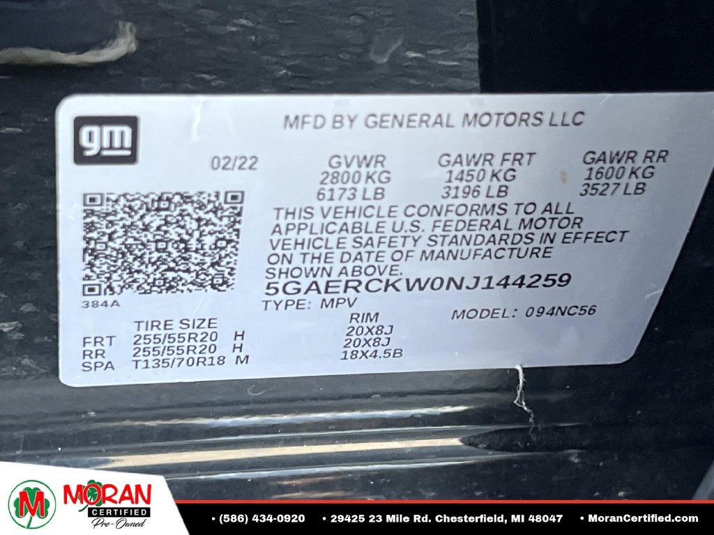 2022 Buick Enclave Premium Group