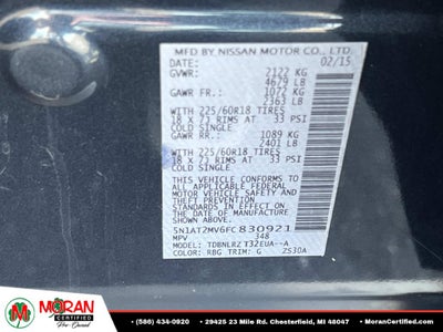 2015 Nissan Rogue SL