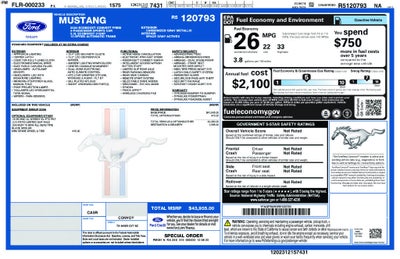 2024 Ford Mustang EcoBoost