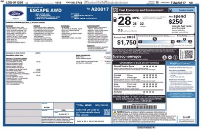 2026 Ford Escape Active