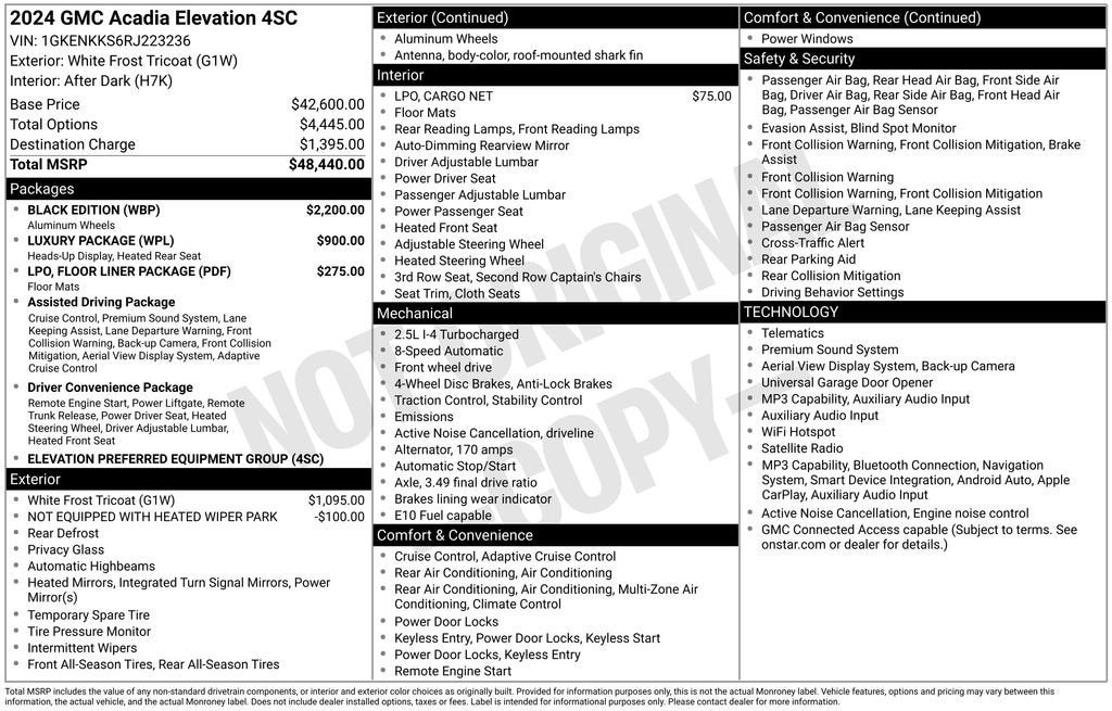 2024 GMC Acadia Elevation - Photo 32