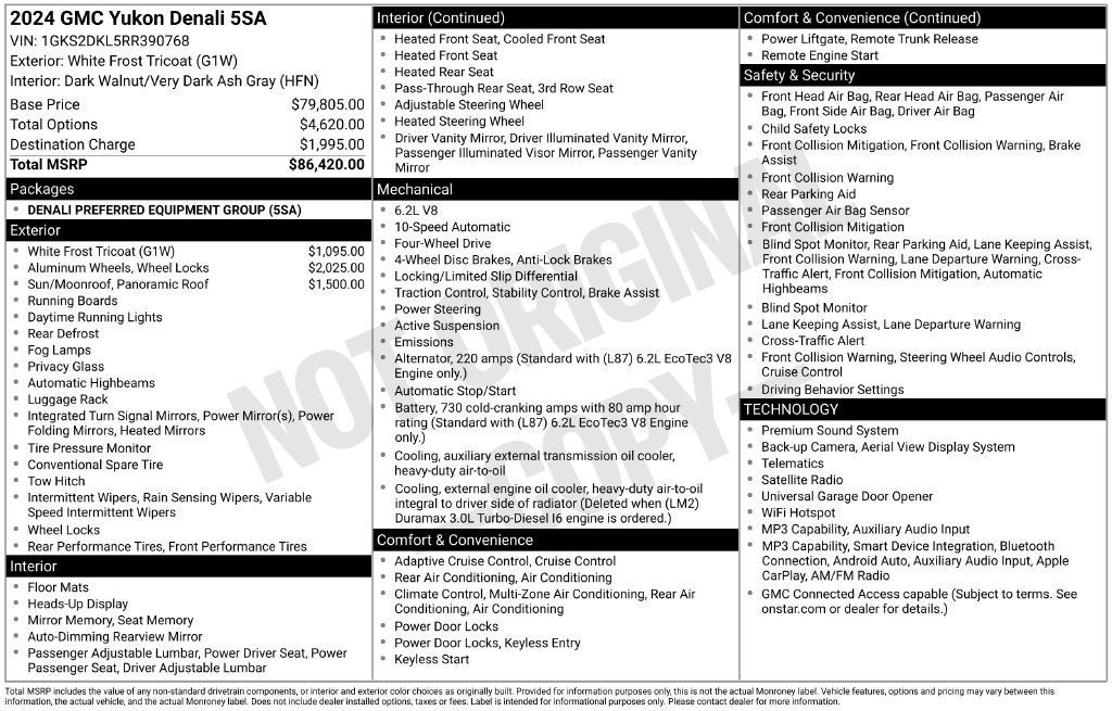 2024 GMC Yukon Denali - Photo 35