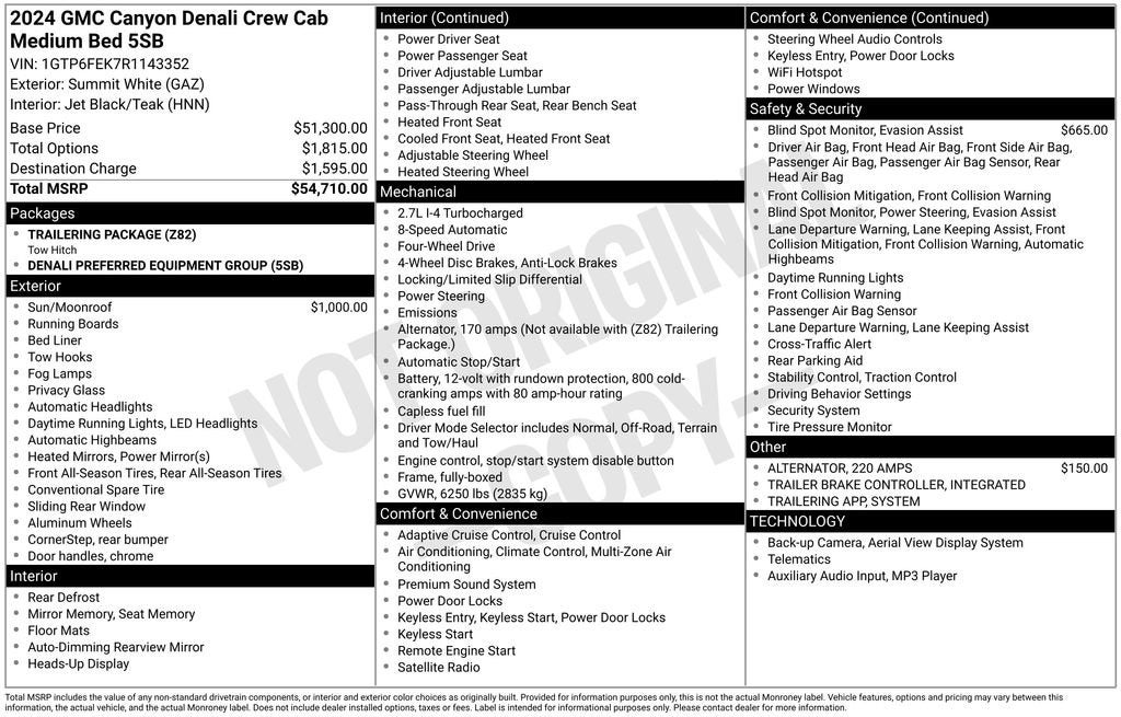 2024 GMC Canyon Denali