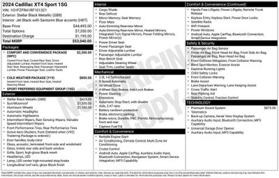 2024 Cadillac XT4 Sport