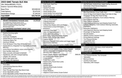2023 GMC Terrain SLE