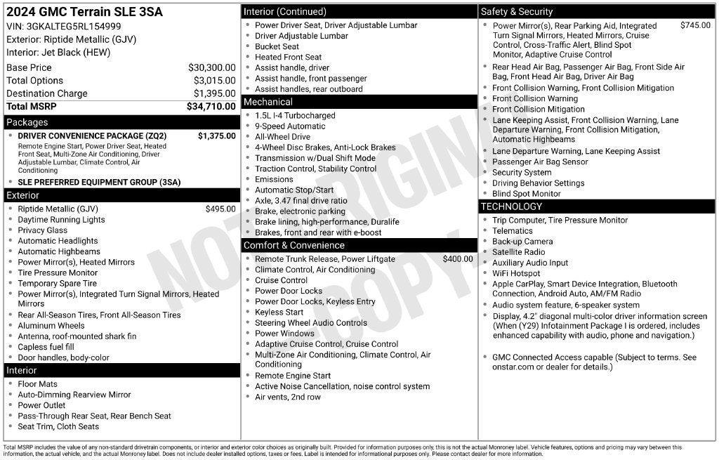 2024 GMC Terrain SLE - Photo 33