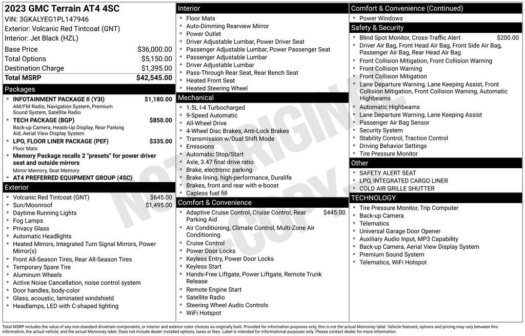 2023 GMC Terrain AT4
