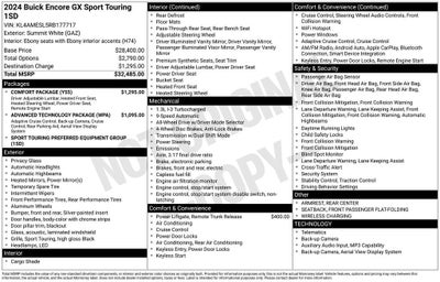 2024 Buick Encore GX Sport Touring