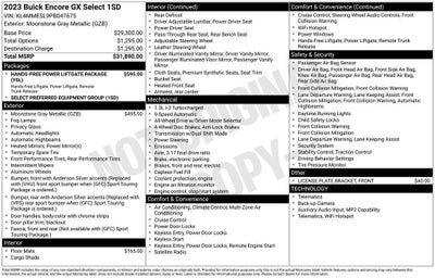 2023 Buick Encore GX Select