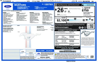 2024 Ford Mustang EcoBoost Premium