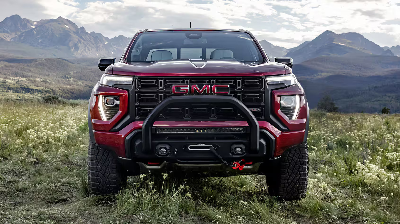 Red 2026 GMC Canyon